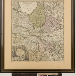 Ducatus Geldriae /  Nova Tabula / In Tetrarchias / Noviomagi, Arnhemii / Ruremondiae ac / Zutphaniae Comitatum. door Mattheus Seutte, Nuremberg, 1732-1757.