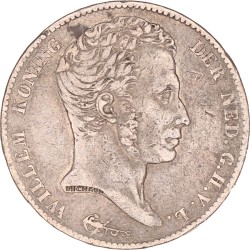 1 Gulden. Willem I. 1819 U. Fraai / Zeer Fraai.