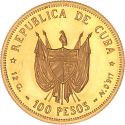 Cuba. 100 Pesos. 1977.