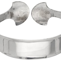 Buch & Deichmann sterling zilveren 'Kiss' cuff armband.