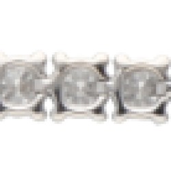 18 kt. Witgouden tennisarmband bezet met ca. 8.55 ct. diamant.
