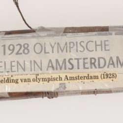 Een vintage hockeystick mogelijk afkomstig van de Olympische Spelen Amsterdam 1928.