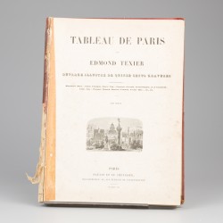 Edmond Texier (Rambouillet 1815 - 1887 Paris), Tableau de Paris, Paulin et le Chevalier, 1853.