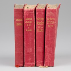 Baedeker's Canada, Oestereich, Allemagne du Sud & Autriche, Nord-Est de la France.