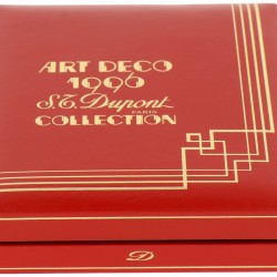 S.T. Dupont Sleutelhanger ART-DECO 1996 collection zilver.