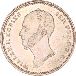 25 Cent. Willem II. 1849. FDC.