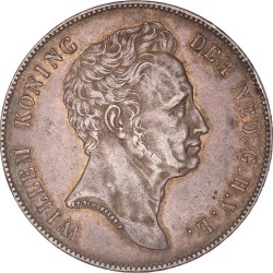 2½ Gulden. Willem I. 1840. Prachtig.