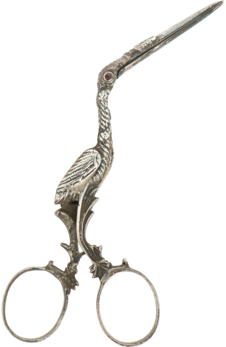 Luiertang zilver.