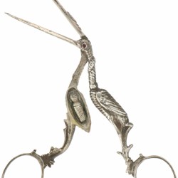 Luiertang zilver.