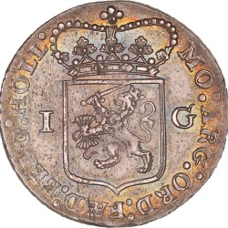 1 gulden -generaliteits-. Holland. 1794. Prachtig -.