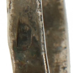 Luiertang zilver.