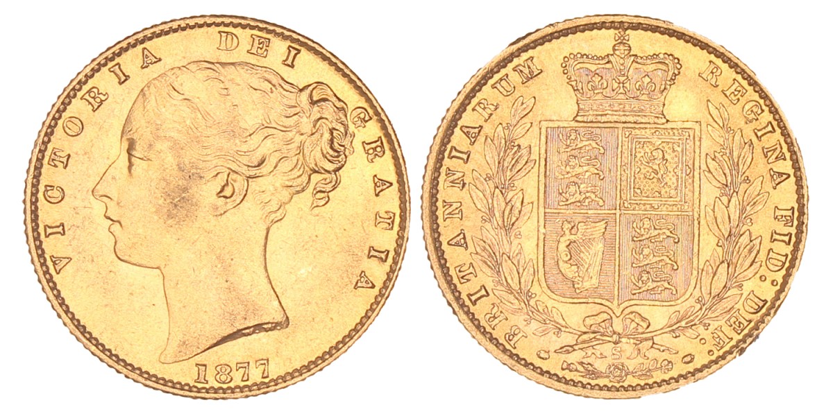 Australia. Victoria. Sovereign. 1877 S.