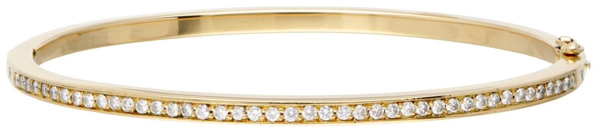 H. Stern 18 kt. geelgouden bangle armband bezet met ca. 0.58 ct. diamant.