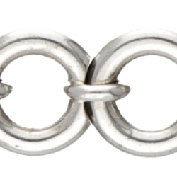 Sterling zilveren armband door Deense designer Hans Hansen.