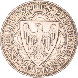 Germany. Weimar republic. 5 Reichsmark. 1927.