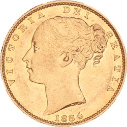 Australia. Victoria. Sovereign. 1884 M.