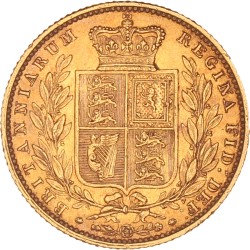 Great Britain. Victoria. Sovereign. 1855.