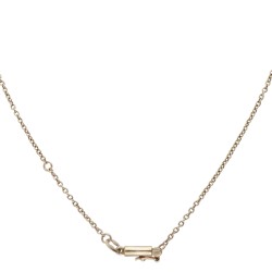 BWG 9 kt. geelgouden antiek collier bezet met ca. 1.36 ct. edelopaal.