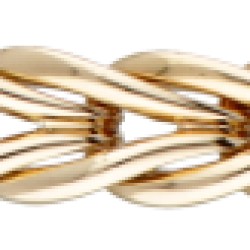 18 kt. Geelgouden Christofle schakelarmband.