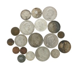 German States. Lot (19) Copper and Silver Coins. 19th and 20th Century.