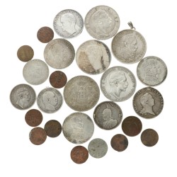 German States. Copper and Silver Coins. 19th and 20th Century.