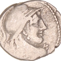 Roman republic. Cornelius Lentulus Marcellinus. Denarius. N.D. (87 BC).