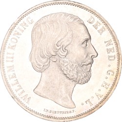 2½ Gulden. Willem III. 1874. FDC.