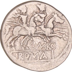 Roman republic. Q. Marcius Libo. Denarius. N.D. (148 BC).