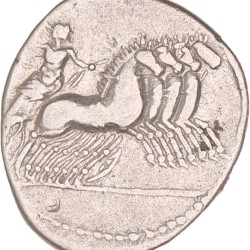 Roman republic. Anonymous (Gargonius, Ogulnius, Vergilius). Denarius. N.D. (86 BC).