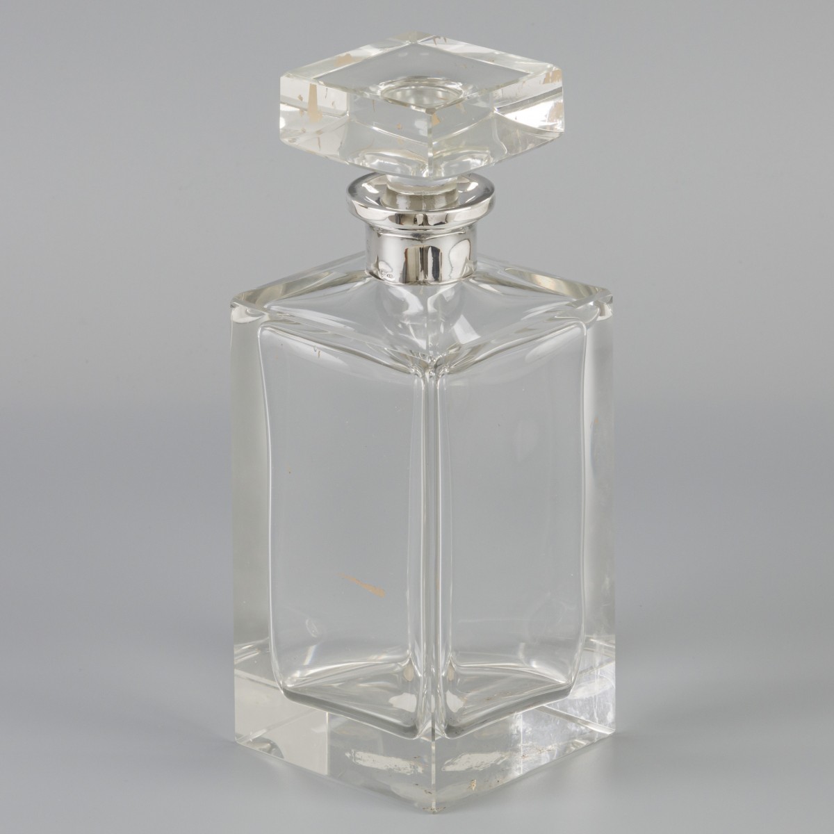 Decanter zilver.