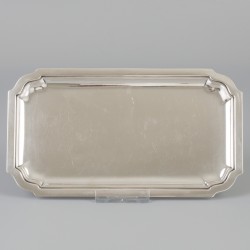 3-delig roomstel zilver.