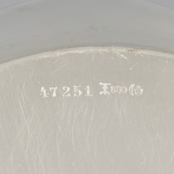 Koektrommel zilver.
