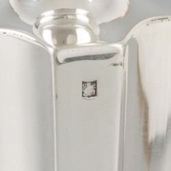 Kandelaar zilver.