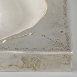 Kandelaar zilver.