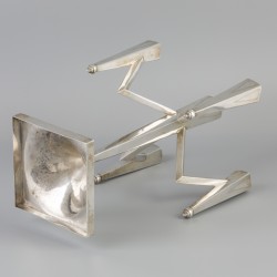 Kandelaar zilver.