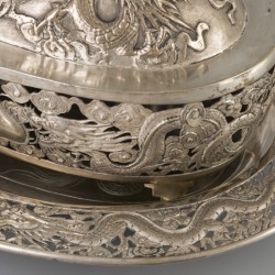 Botervloot  (Chinees export) zilver.