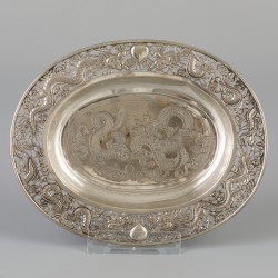 Botervloot  (Chinees export) zilver.