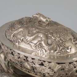 Botervloot  (Chinees export) zilver.
