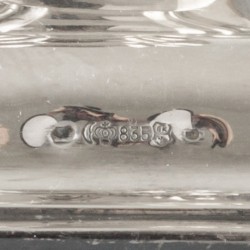 Kandelaar zilver.