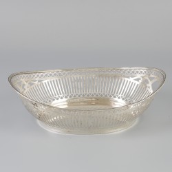 Broodmand zilver.