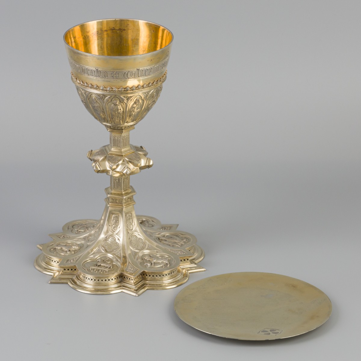 Miskelk & pateen (Antwerpen, Lambert van Ryswyck fecit 1894) zilver.