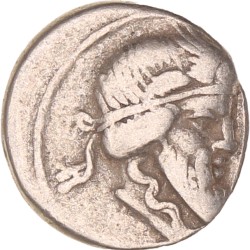 Roman republic. Q. Titius. Denarius. N.D. (90 BC).