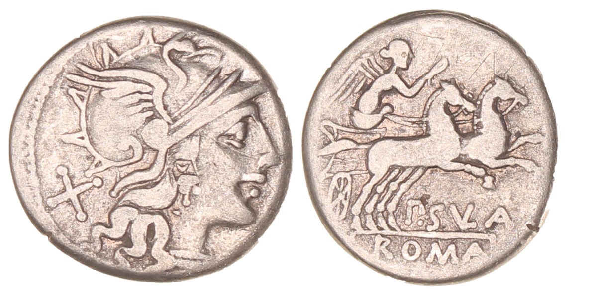 Roman republic. P. Cornelius Sulla. Denarius. N.D. (151 BC).