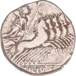 Roman republic. C. Vibius C.f. Pansa. Denarius. N.D. (89 - 88 BC).