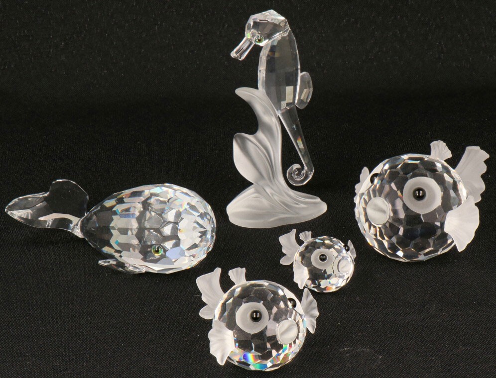 (5) delig lot Swarovski miniaturen
