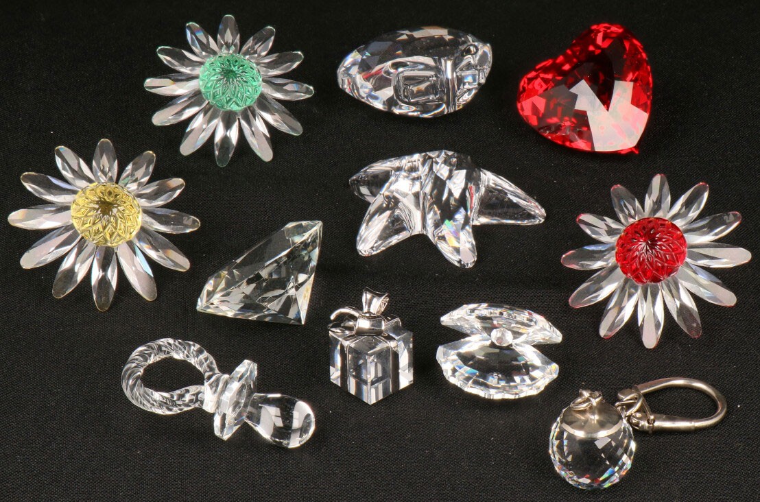 (10) delig lot Swarovski miniaturen