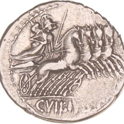 Roman republic. C. Vibius C.f. Pansa. Denarius. N.D. (89 - 88 BC).