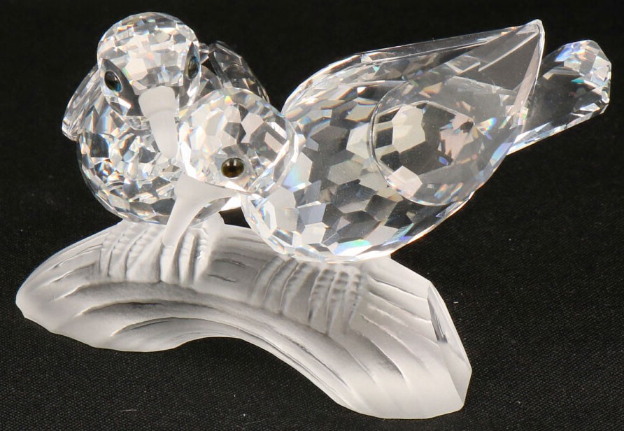 Swarovski jaarlijks item 1989 tortelduiven