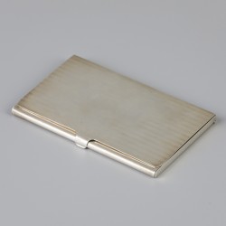 Visitekaartjes-etui Tiffany & Co. zilver.