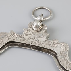 Tasbeugel (Schoonhoven, Batholomeus Kleyn 1807) zilver.